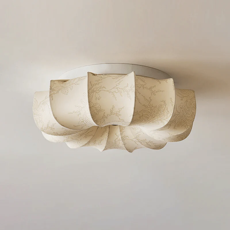Vivaria Premium Nordic Art Wood Fabric Ceiling Light - Image 32