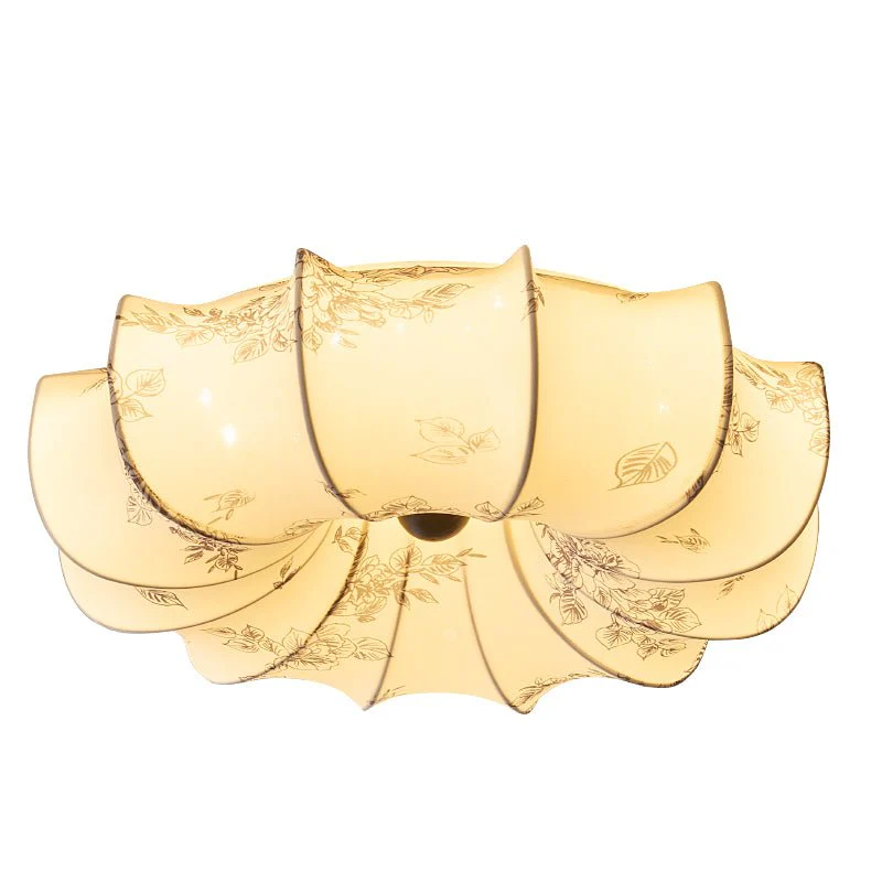 Vivaria Premium Nordic Art Wood Fabric Ceiling Light - Image 41