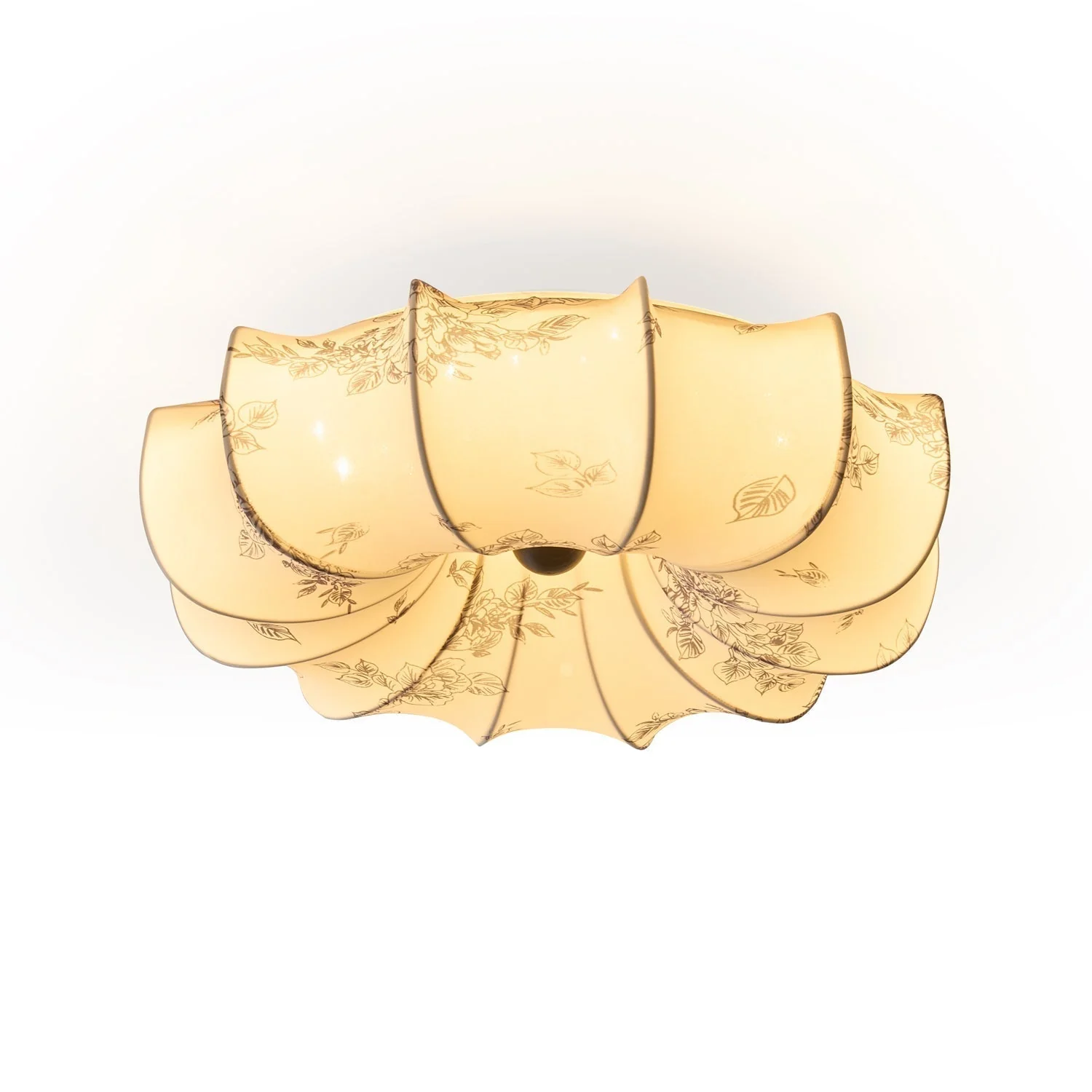 Vivaria Premium Nordic Art Wood Fabric Ceiling Light - Image 42