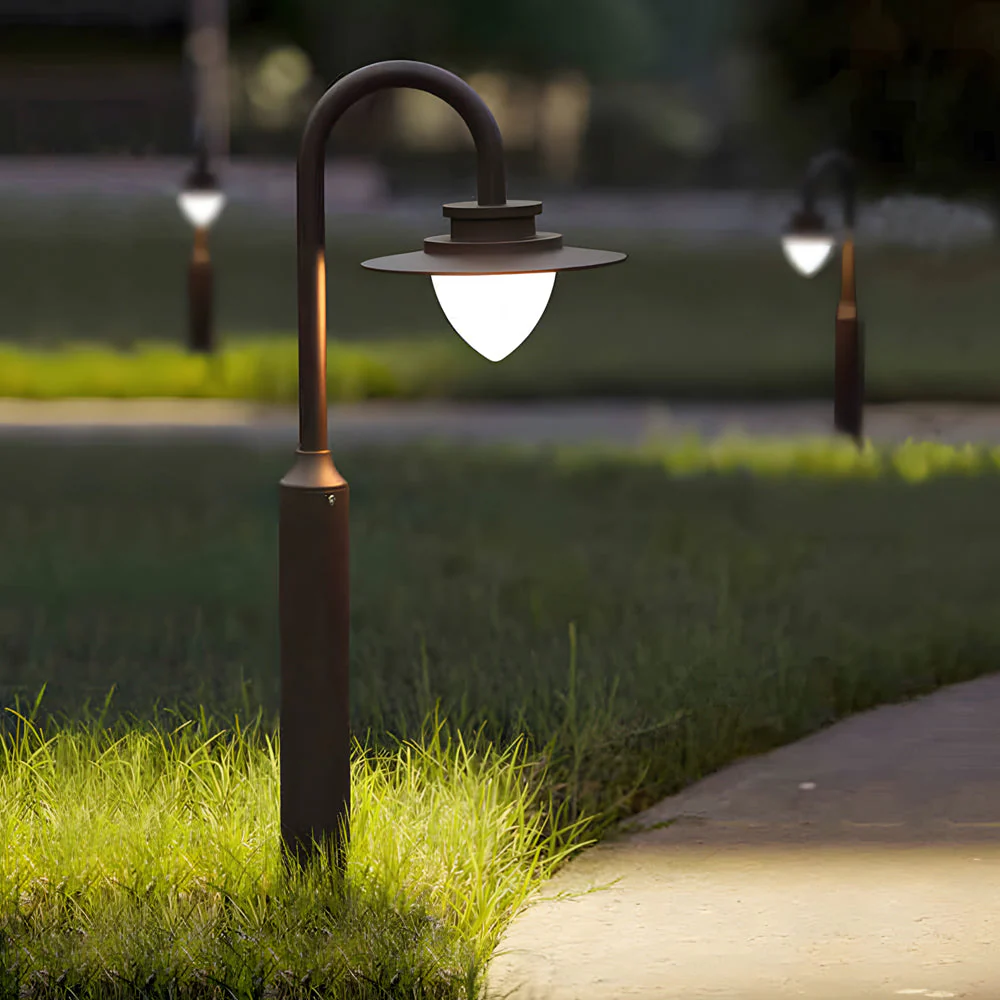 Vivian Minimalist Nordic Durable Outdoor Post Light - Image 3
