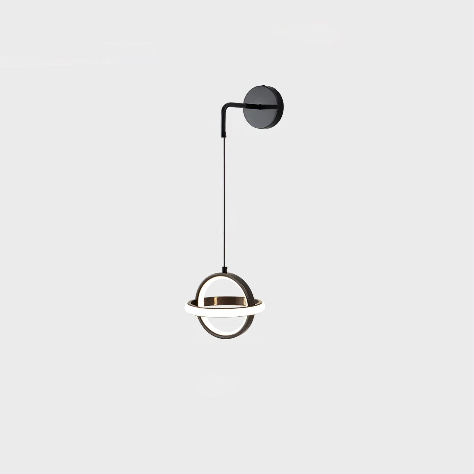 Vivianne Modern Minimalist Oval Brass Wall Light - Image 22