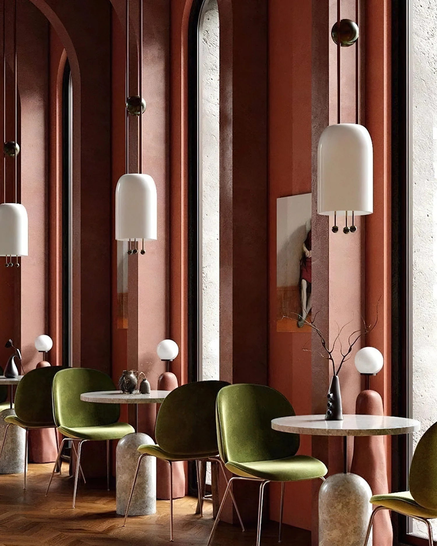 Voloraris Traditional Elegance Glass Pendant Light - Image 32