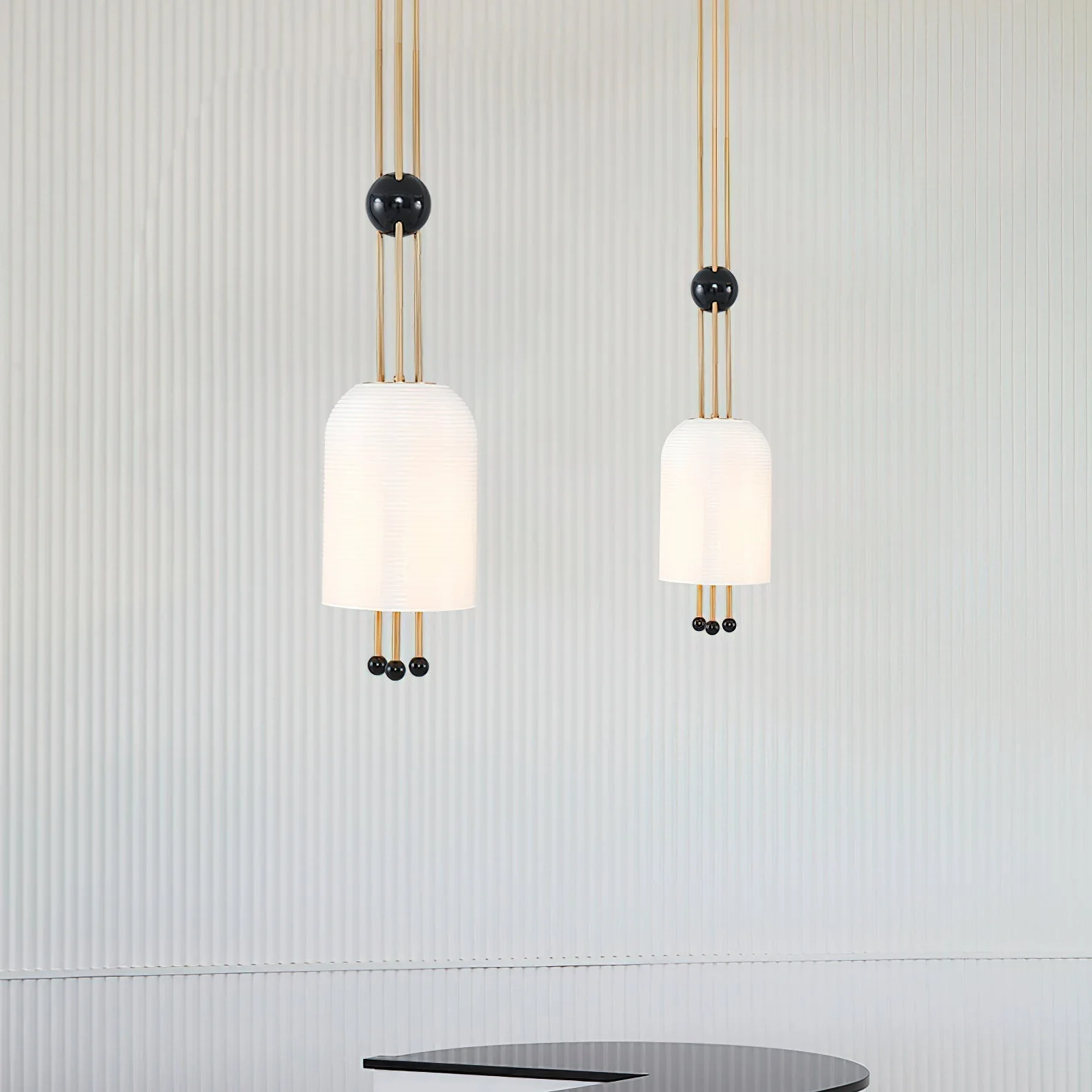 Voloraris Traditional Elegance Glass Pendant Light - Image 38