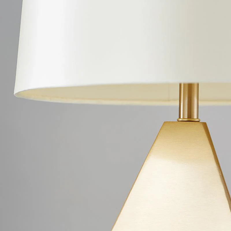 Vosilis Modern Minimalist Faceted Fabric Table Light - Image 5