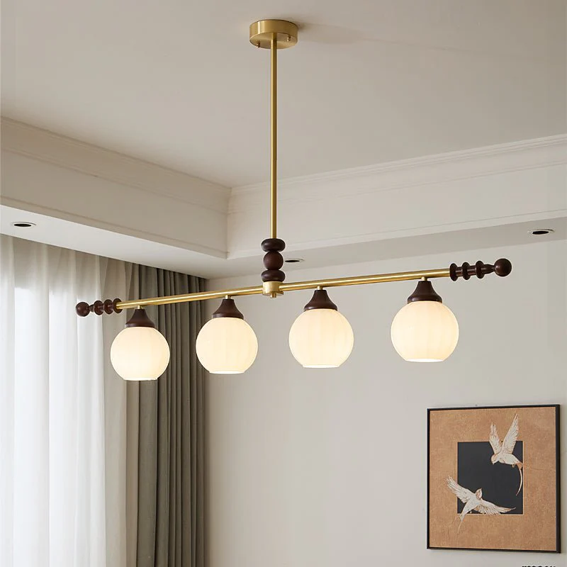 Vosole Traditional Elegance Vintage Wood Chandelier - Image 16