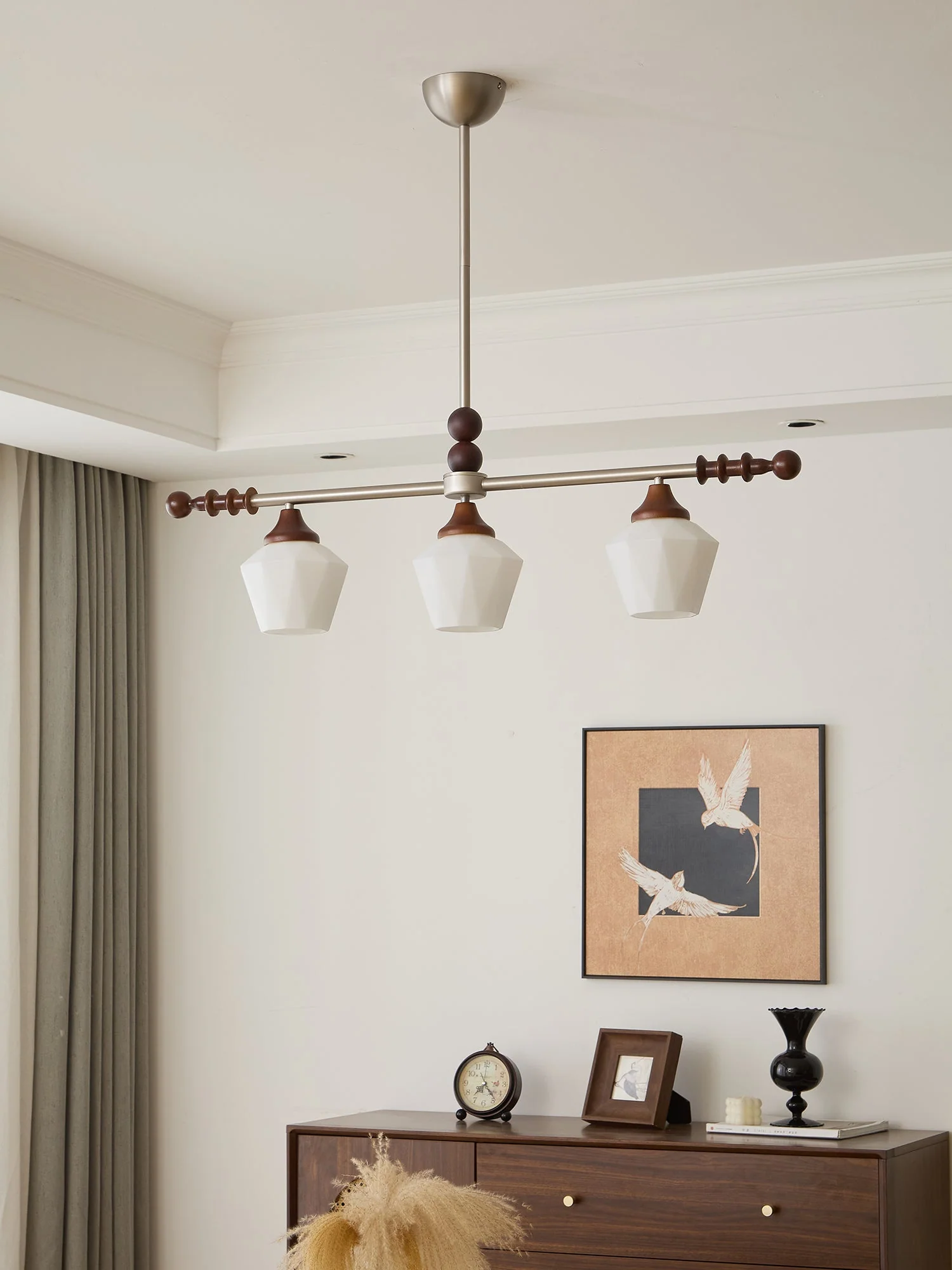 Vosole Traditional Elegance Vintage Wood Chandelier - Image 17