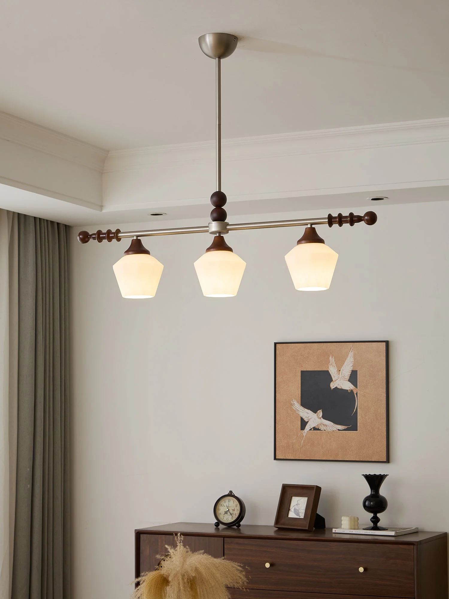 Vosole Traditional Elegance Vintage Wood Chandelier - Image 18