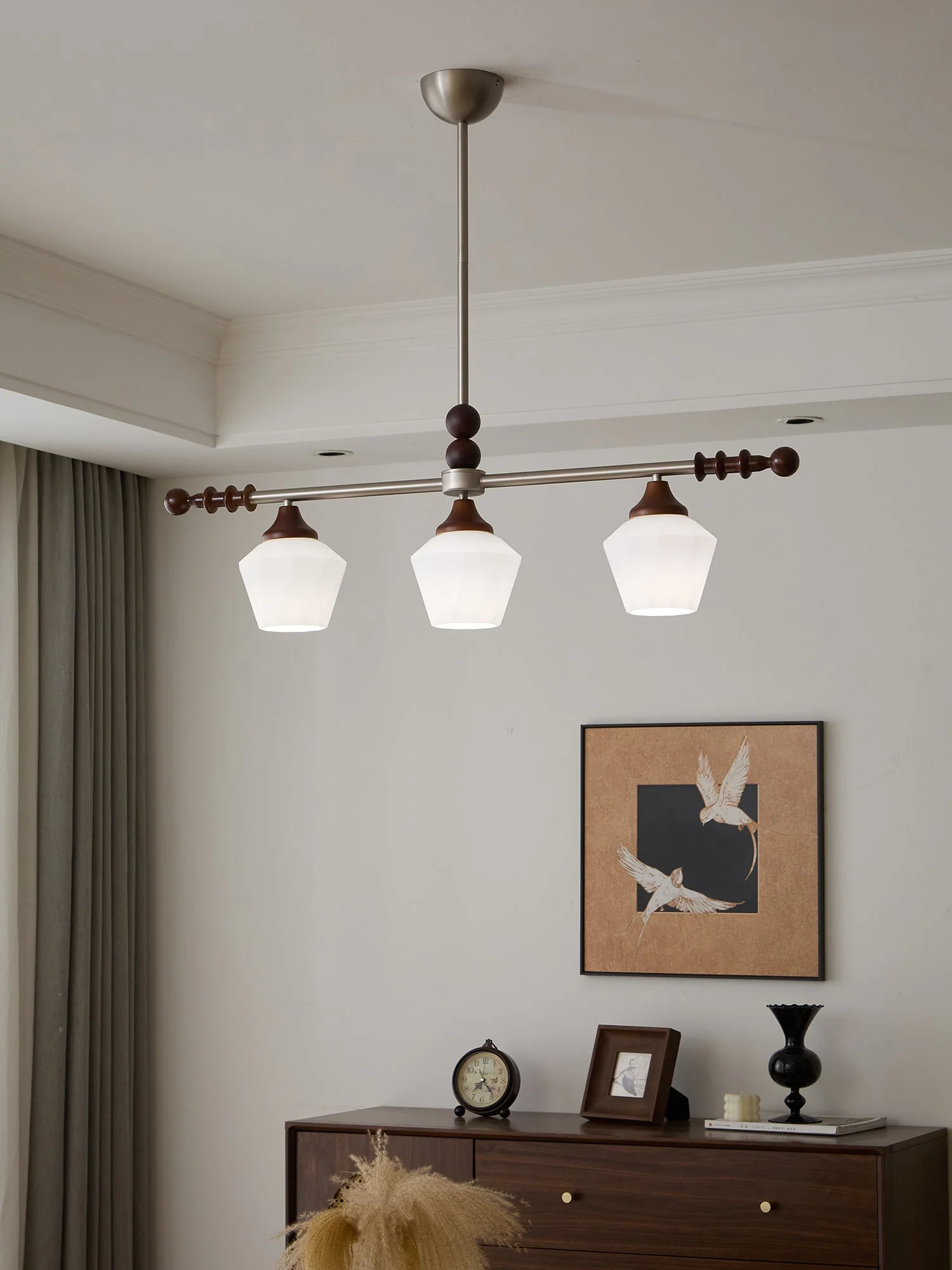 Vosole Traditional Elegance Vintage Wood Chandelier - Image 19