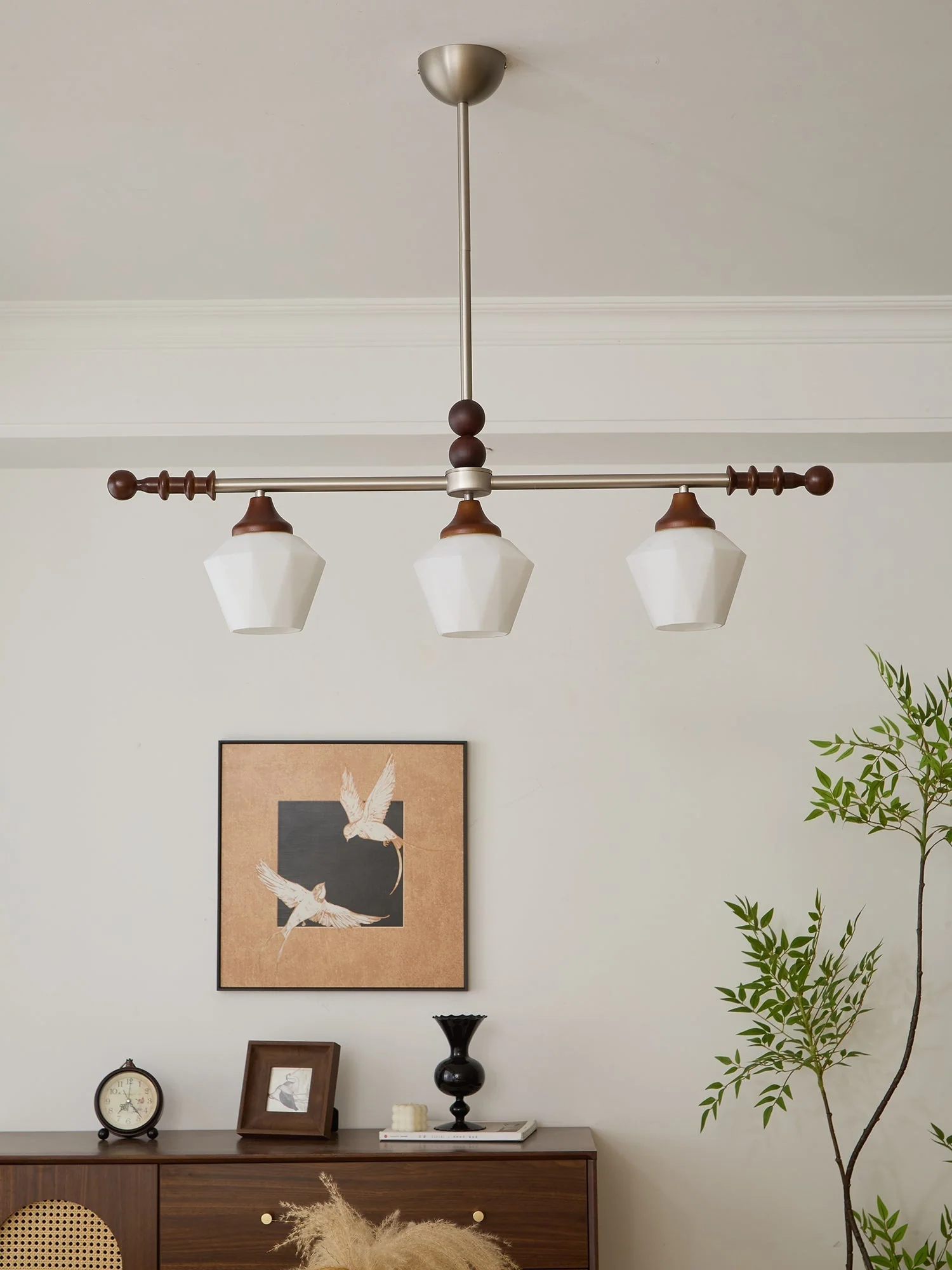 Vosole Traditional Elegance Vintage Wood Chandelier - Image 21