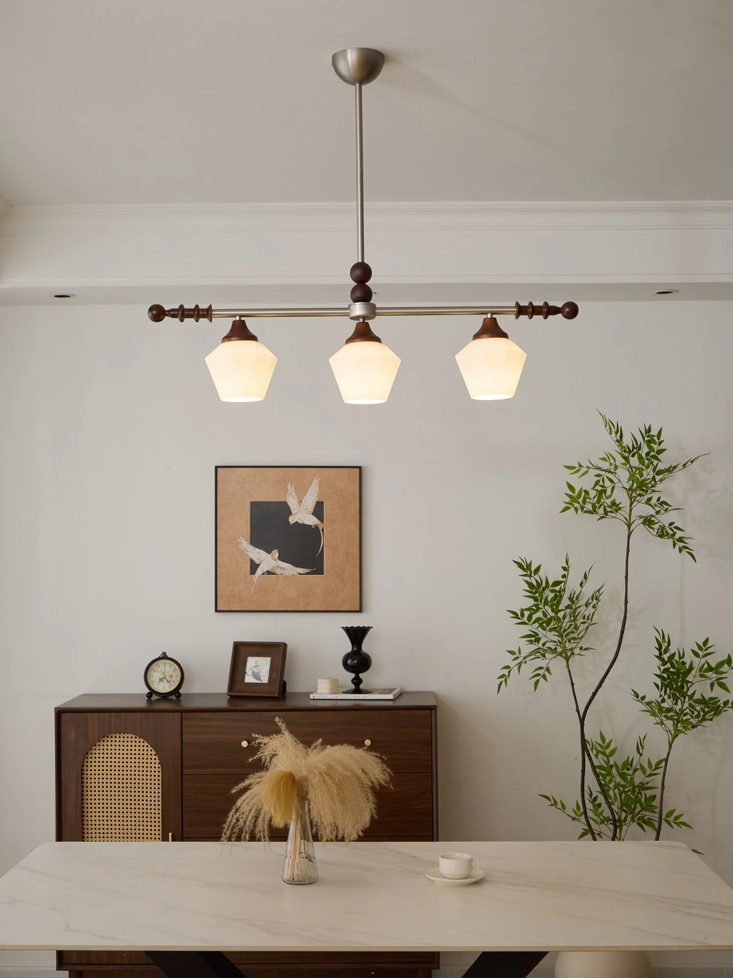 Vosole Traditional Elegance Vintage Wood Chandelier - Image 24