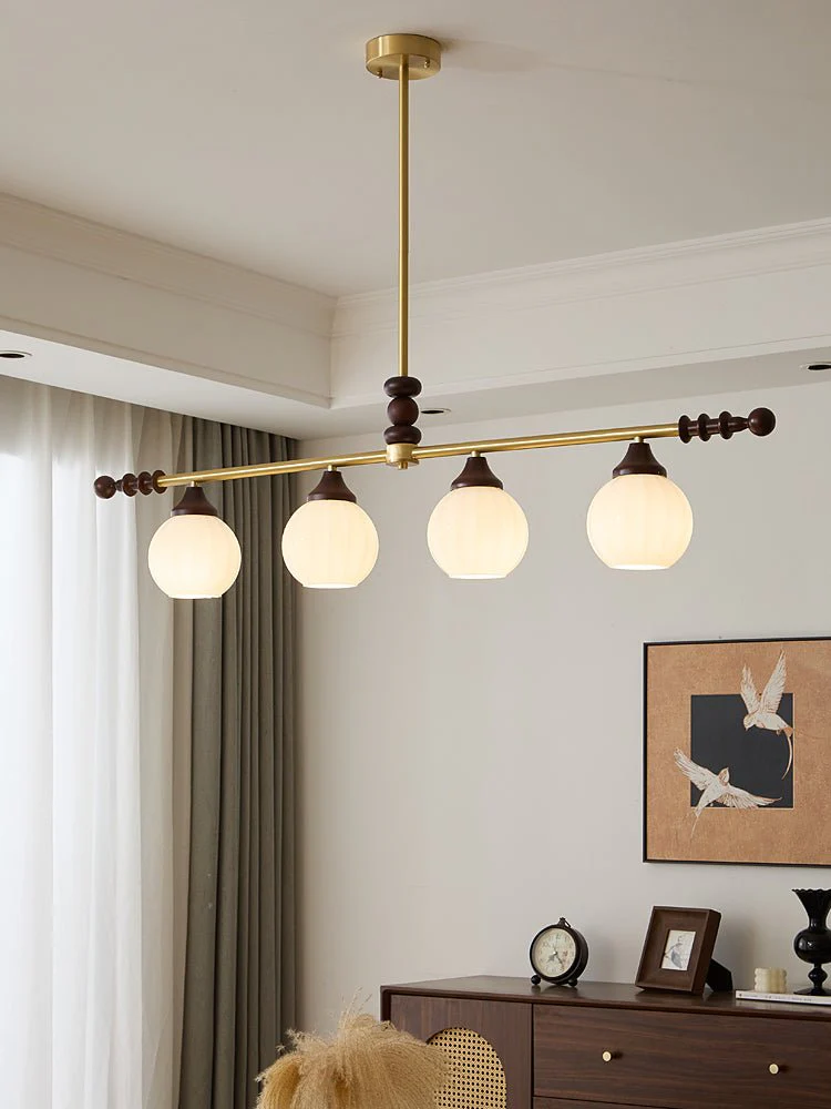 Vosole Traditional Elegance Vintage Wood Chandelier - Image 30