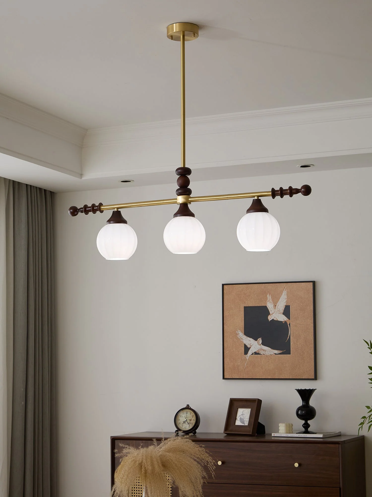 Vosole Traditional Elegance Vintage Wood Chandelier - Image 34
