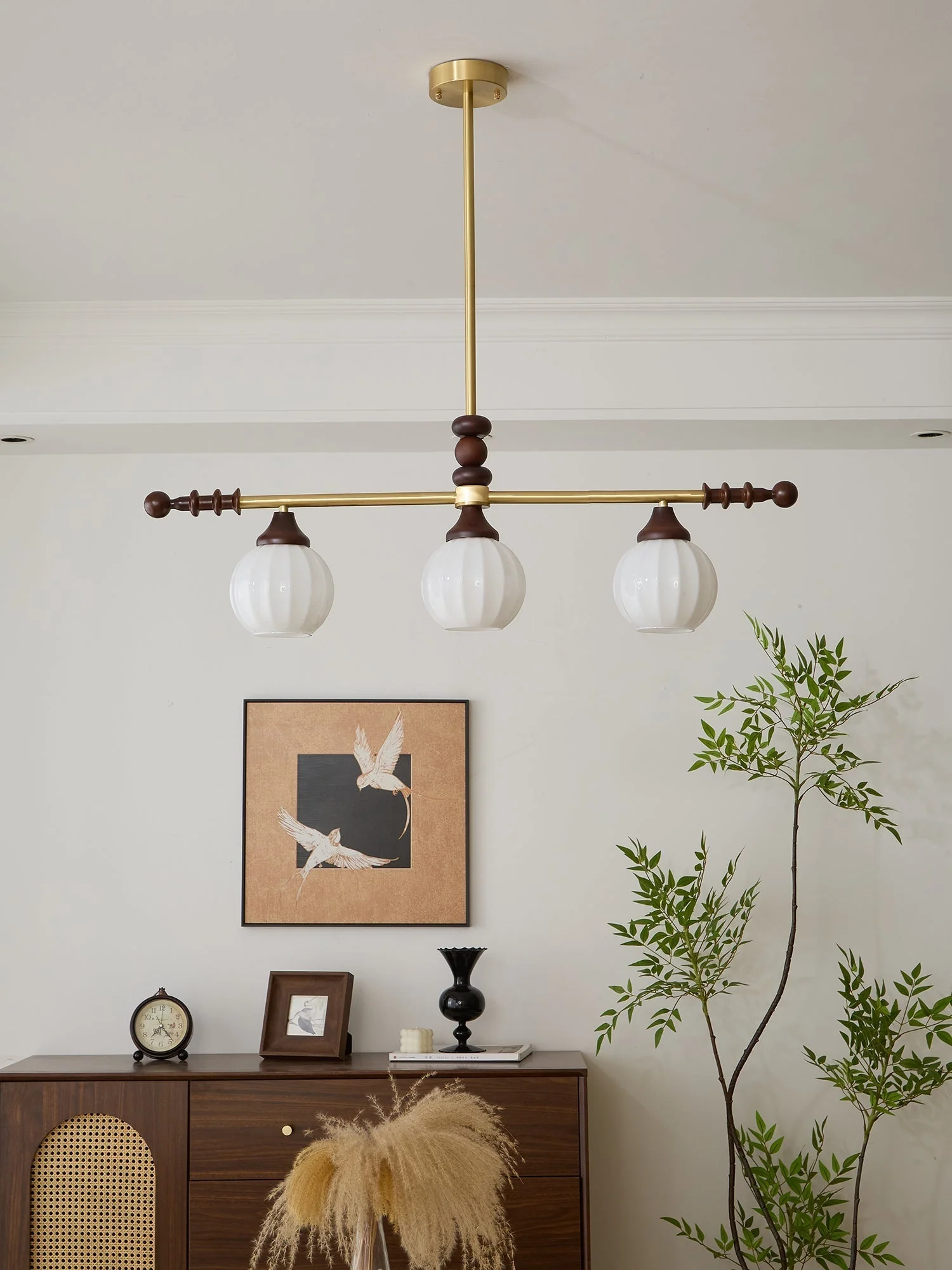 Vosole Traditional Elegance Vintage Wood Chandelier - Image 46