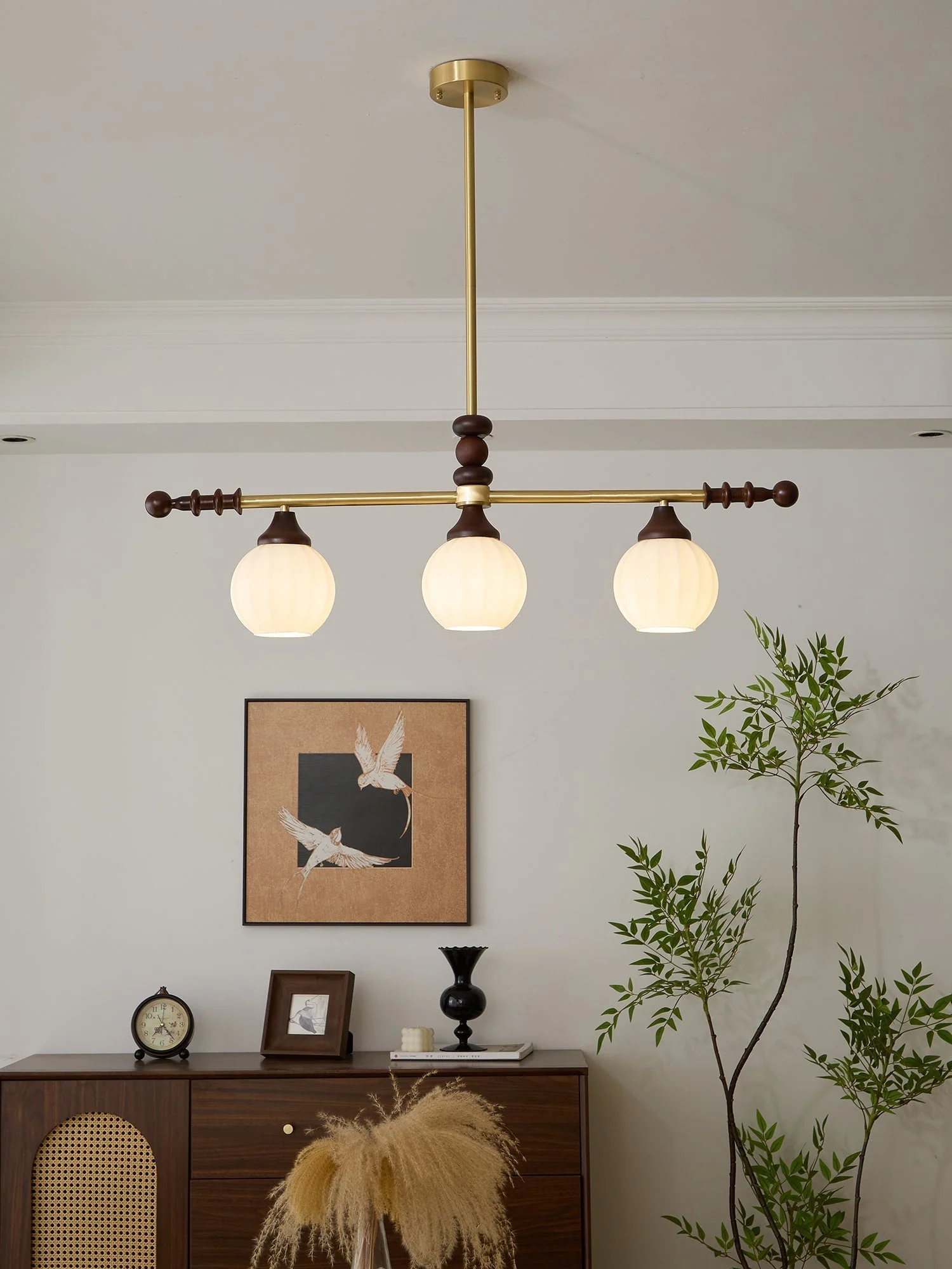 Vosole Traditional Elegance Vintage Wood Chandelier - Image 47