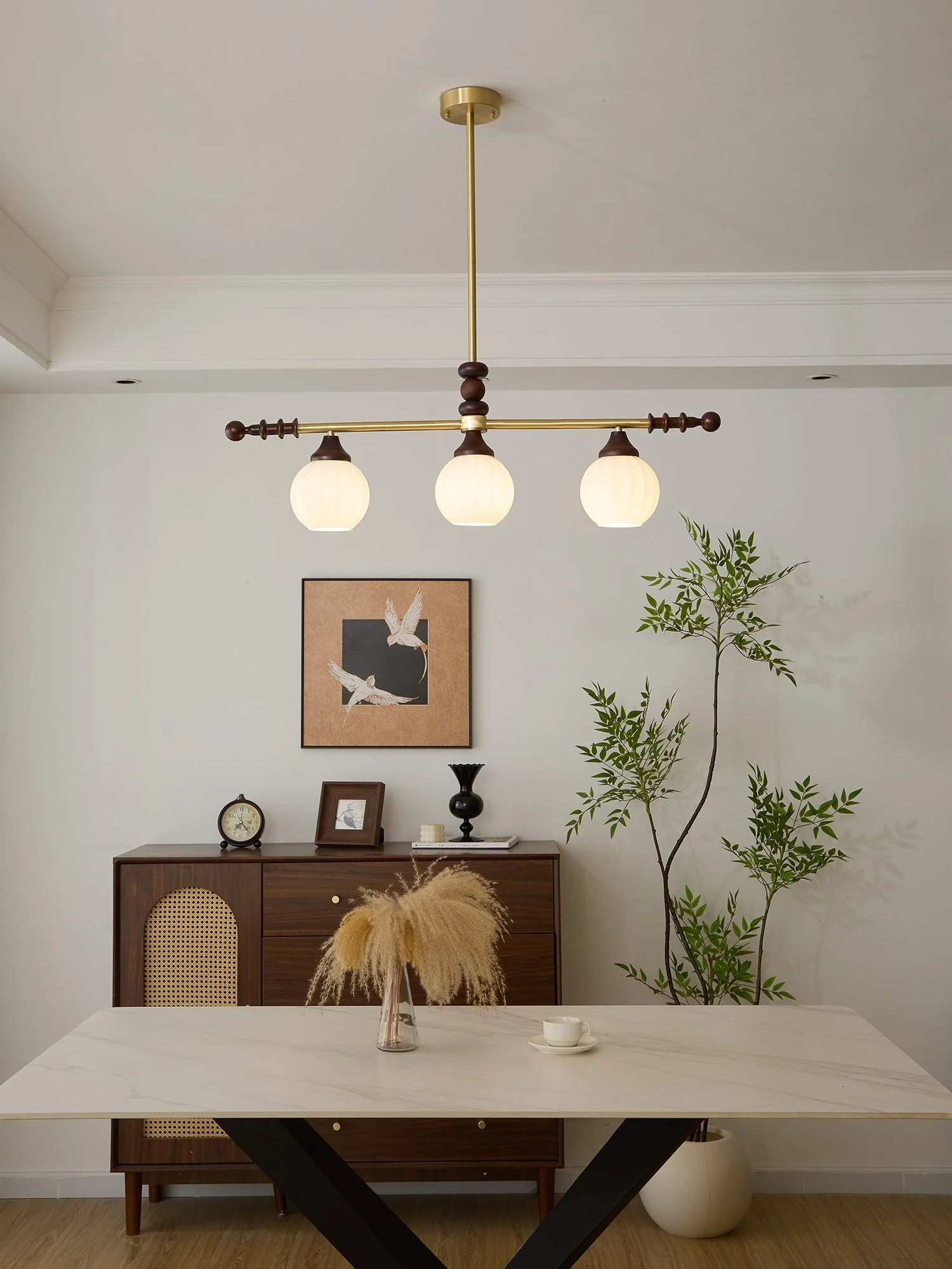 Vosole Traditional Elegance Vintage Wood Chandelier - Image 48