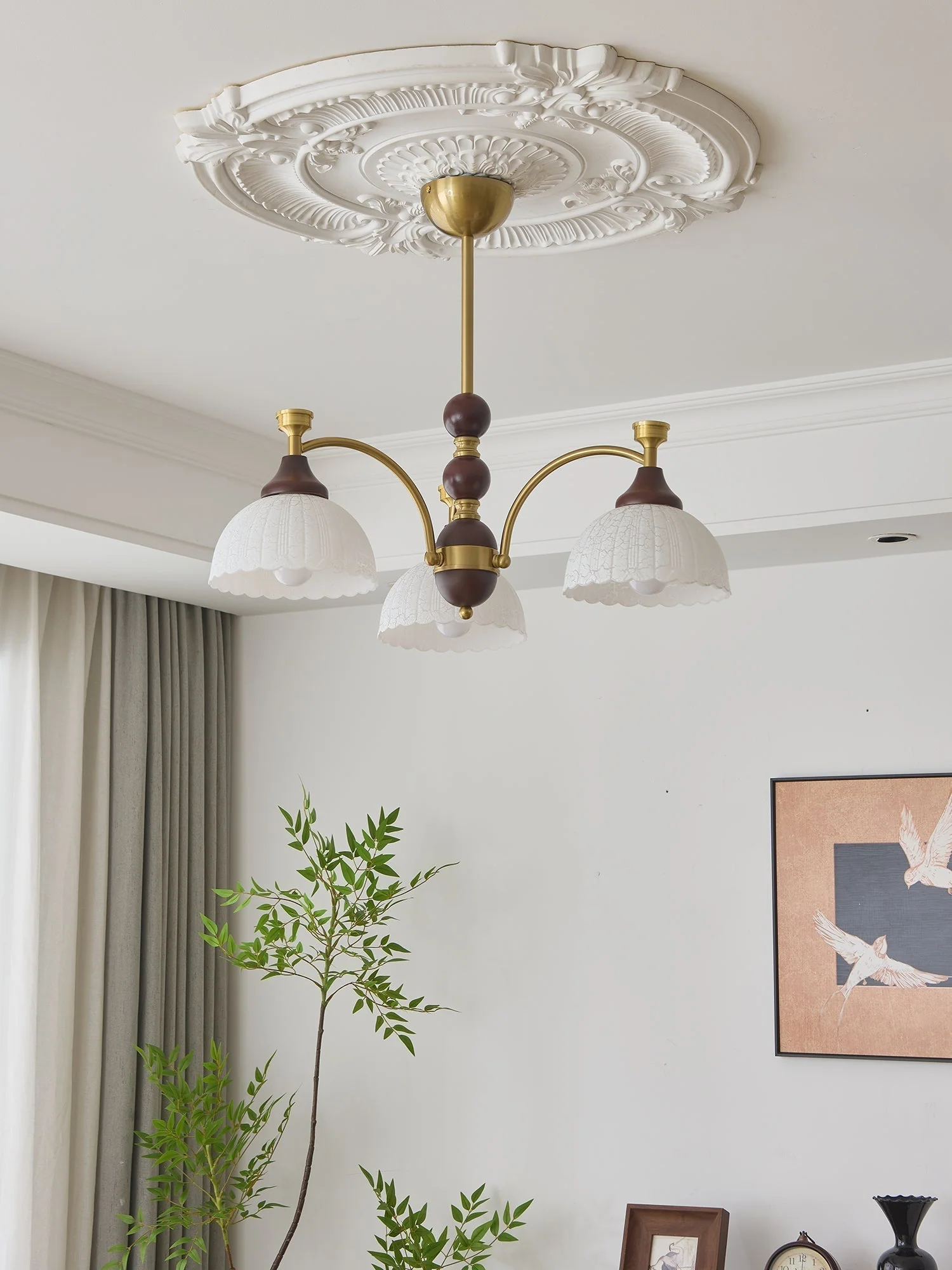Vosolir Traditional Elegance Wood Chandelier - Image 27