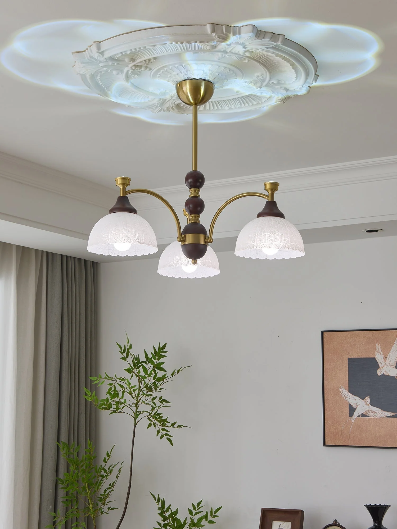 Vosolir Traditional Elegance Wood Chandelier - Image 28