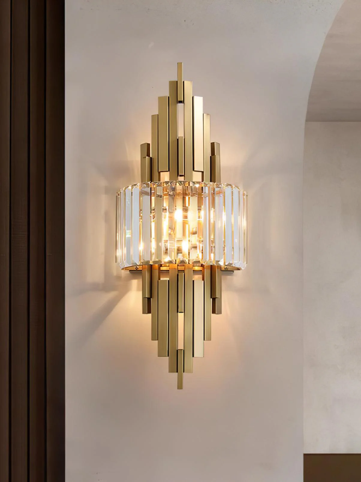 Voveliel Postmodern Luxury Crystal Glass Wall Lamp - Image 21