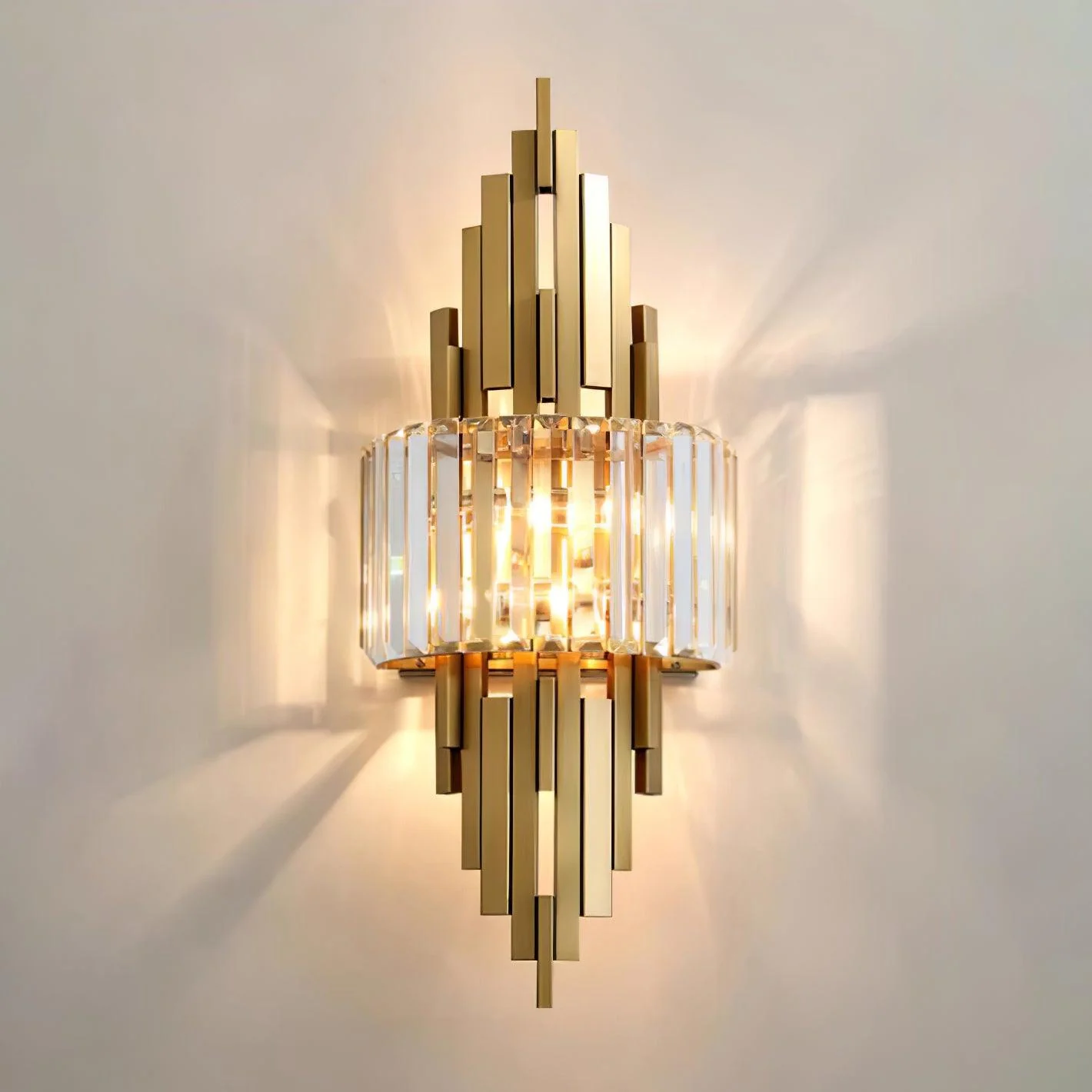 Voveliel Postmodern Luxury Crystal Glass Wall Lamp - Image 25
