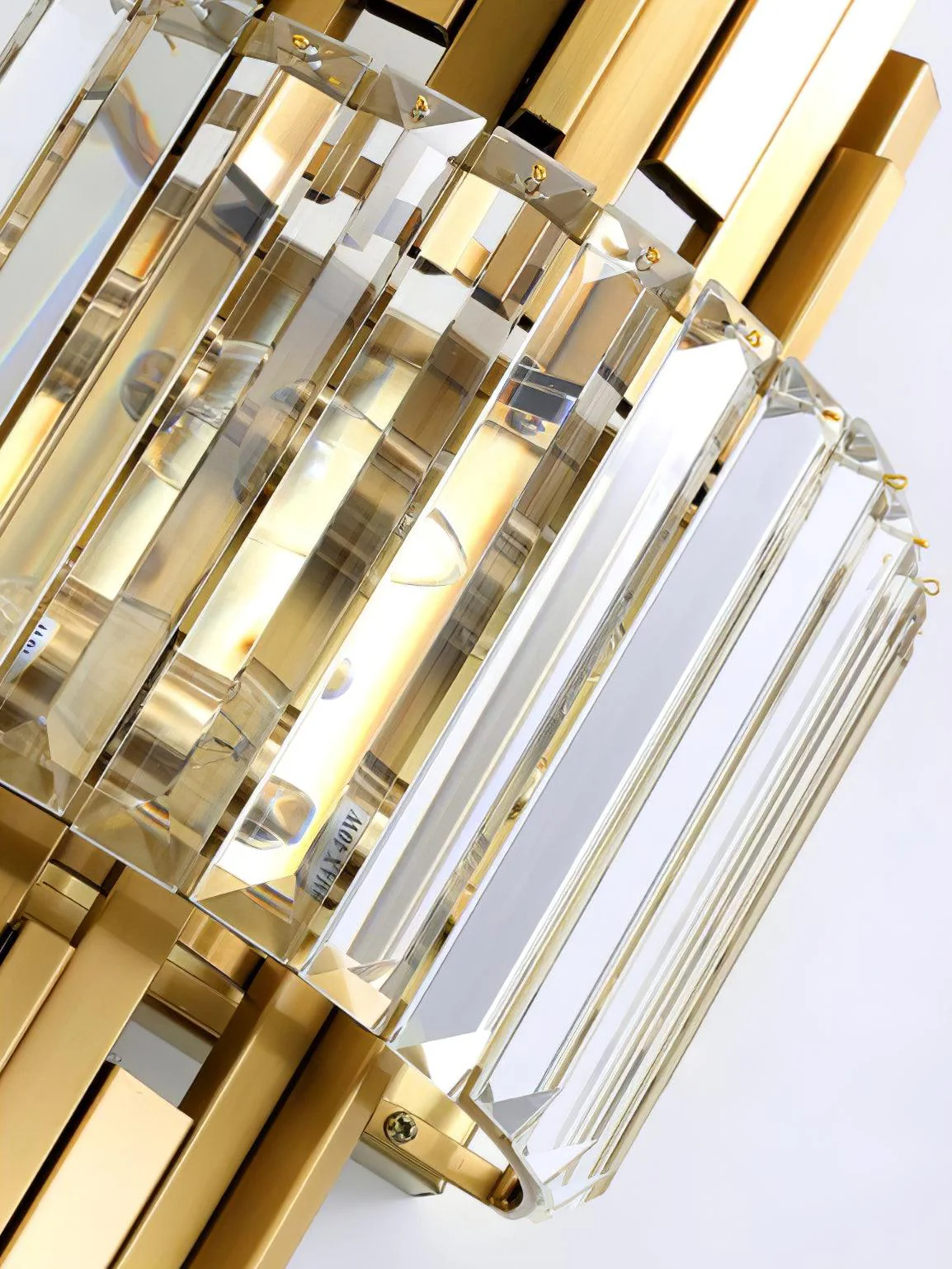 Voveliel Postmodern Luxury Crystal Glass Wall Lamp - Image 27