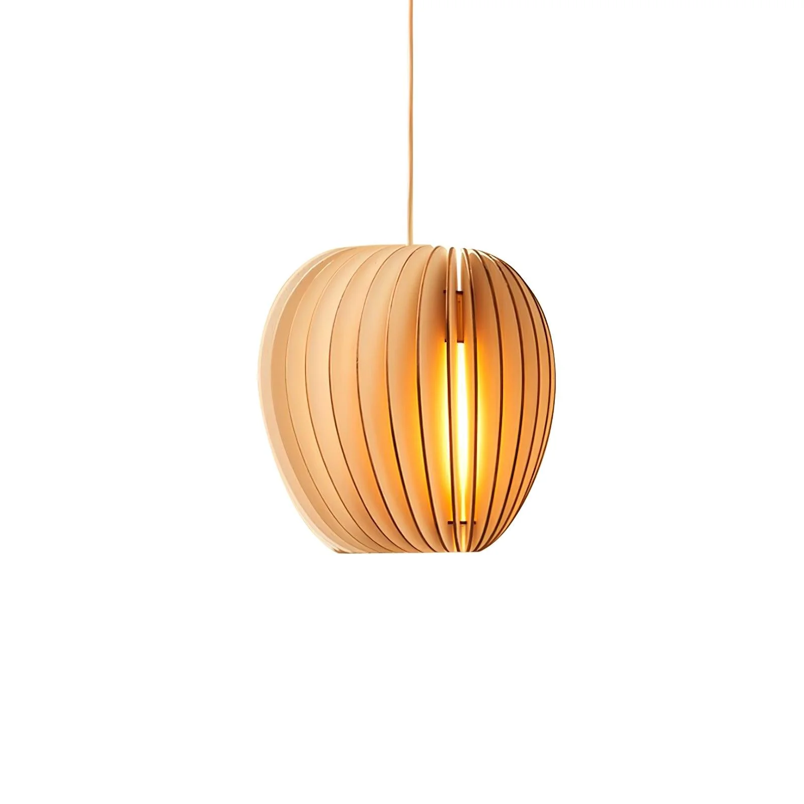 Vovene Elegance Unique Orb Wooden Pendant Lamp - Image 18
