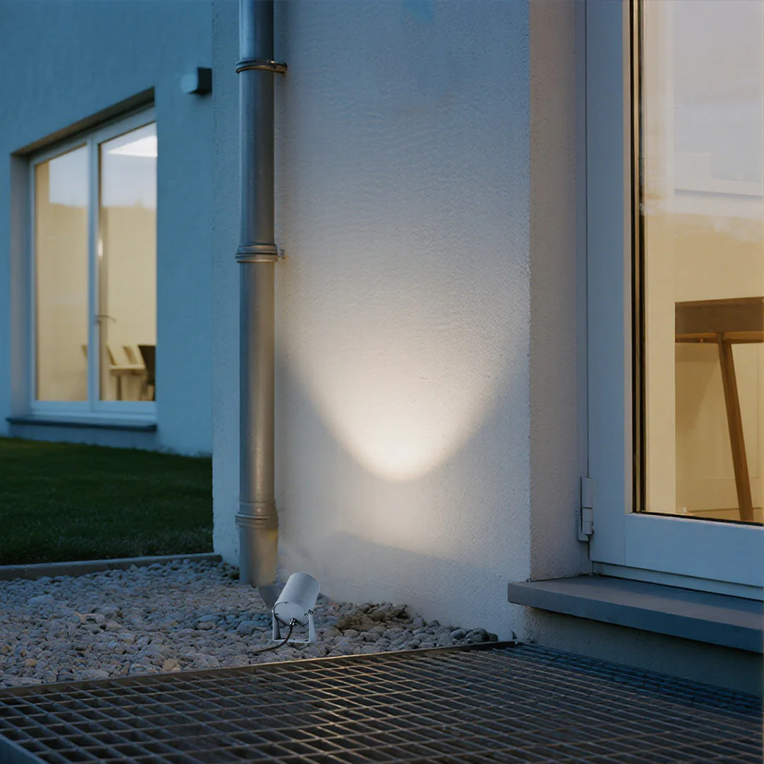 Warlikyy LED Landscape Morden Glass Outdoor Spotlight Light - Image 7