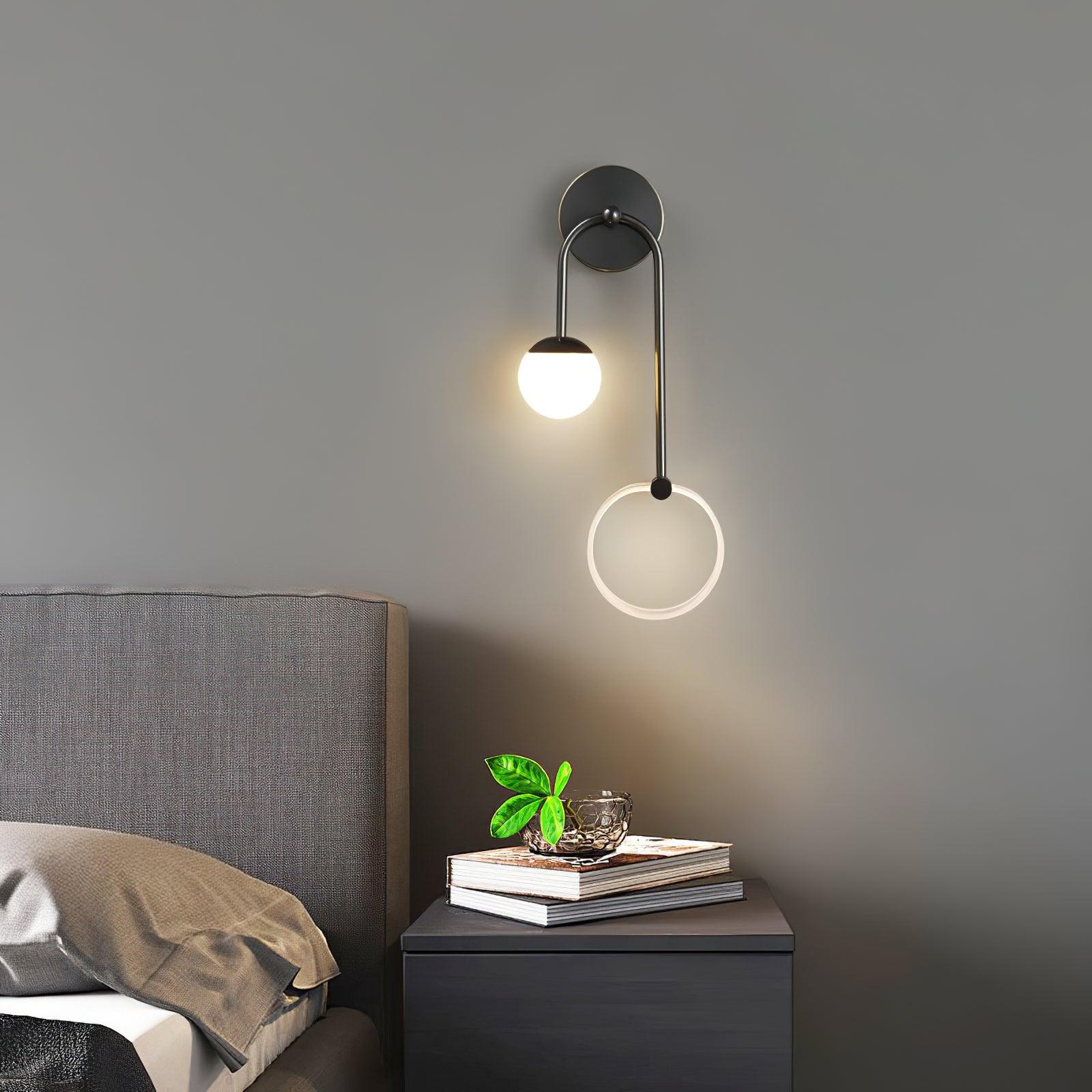 Warren Modern Minimalist LED Brass Wall Light - Image 4