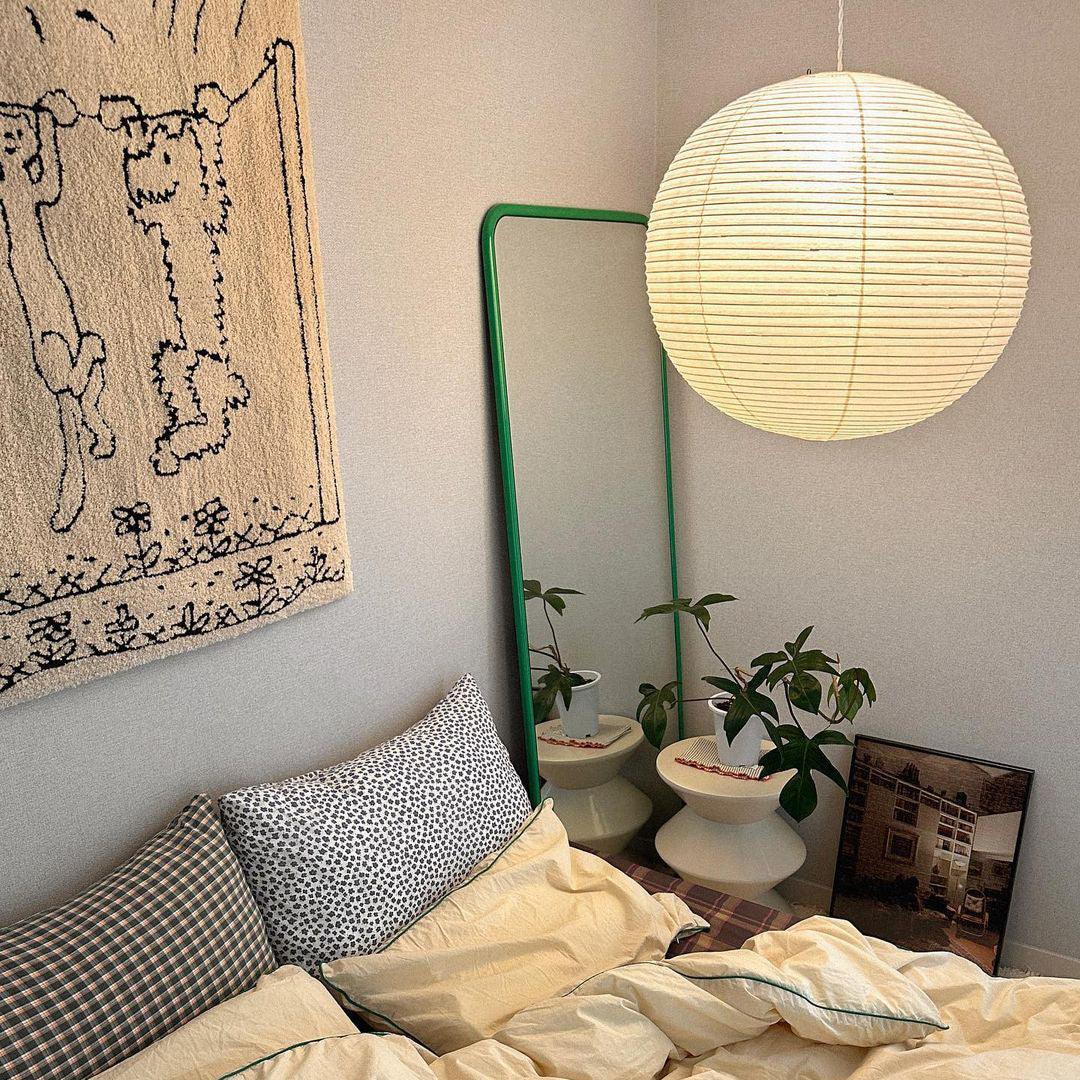 Solara Pendant Lamp Bamboo Washi Paper Round - Image 16