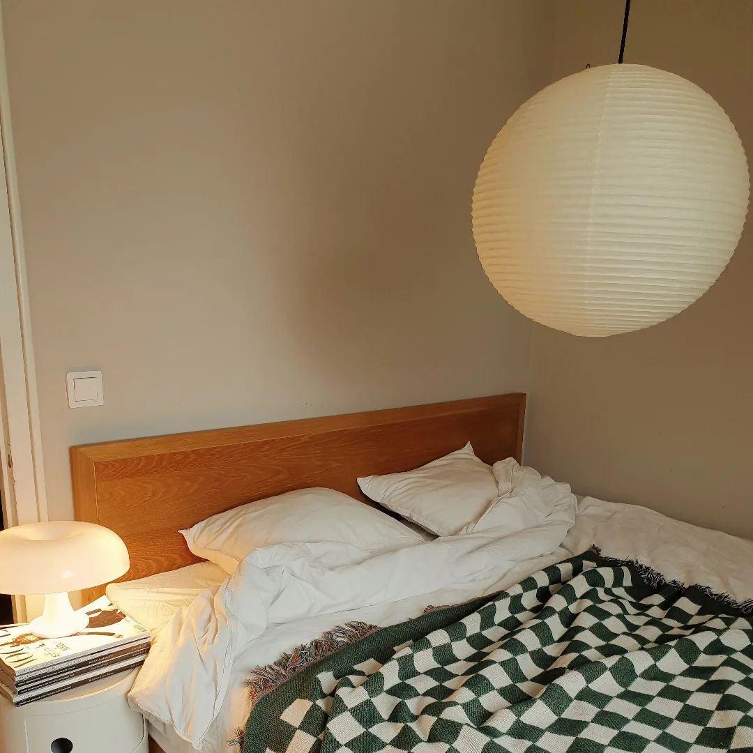 Solara Pendant Lamp Bamboo Washi Paper Round - Image 5