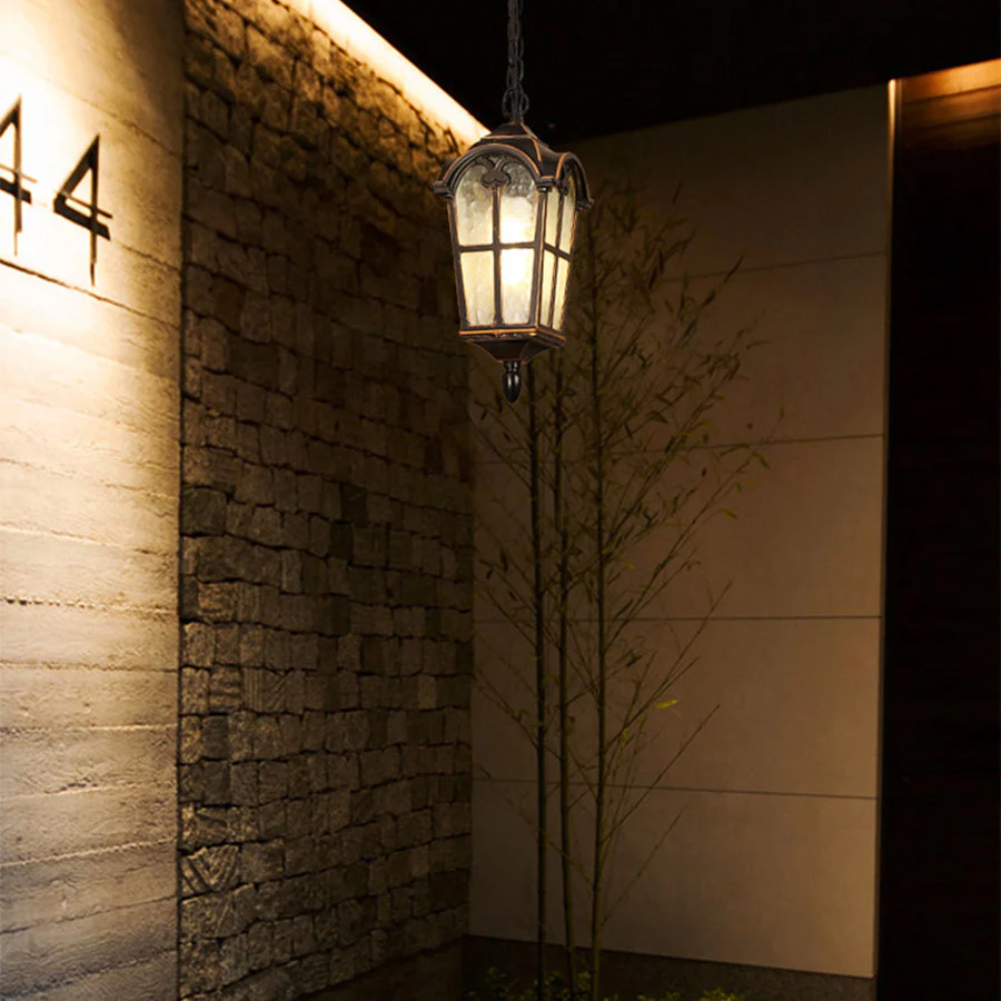 Waterproof Outdoor Ceiling Porch Light Cast American Style - Image 10