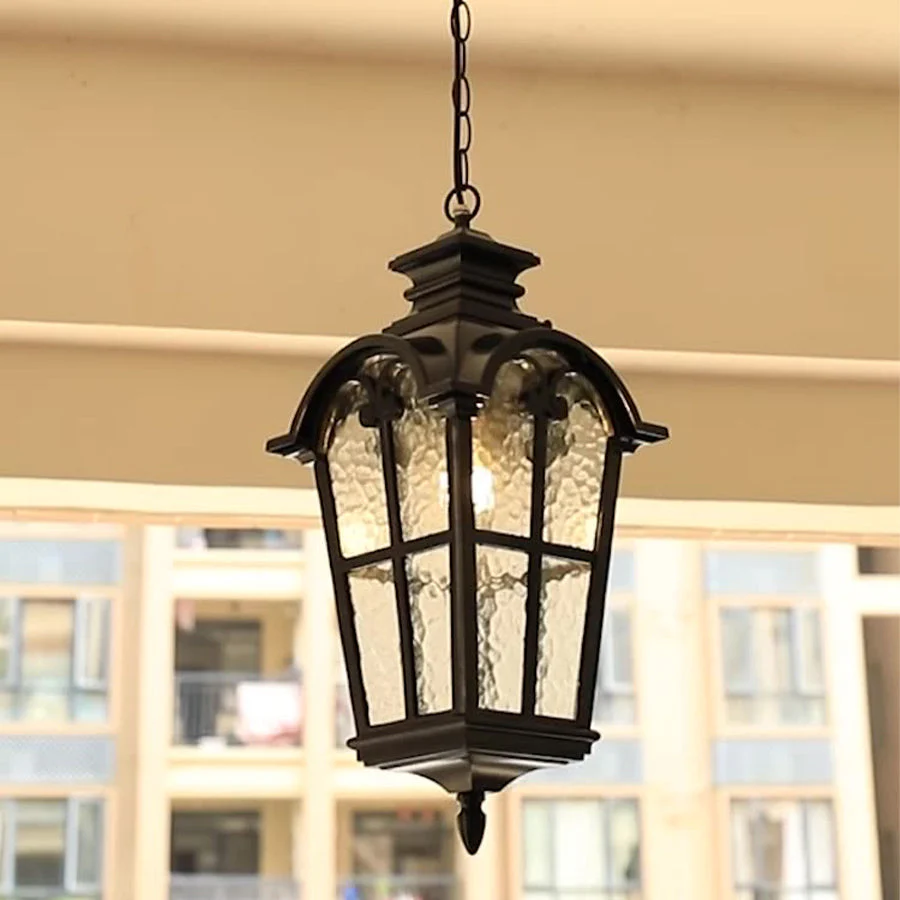 Waterproof Outdoor Ceiling Porch Light Cast American Style - Image 9