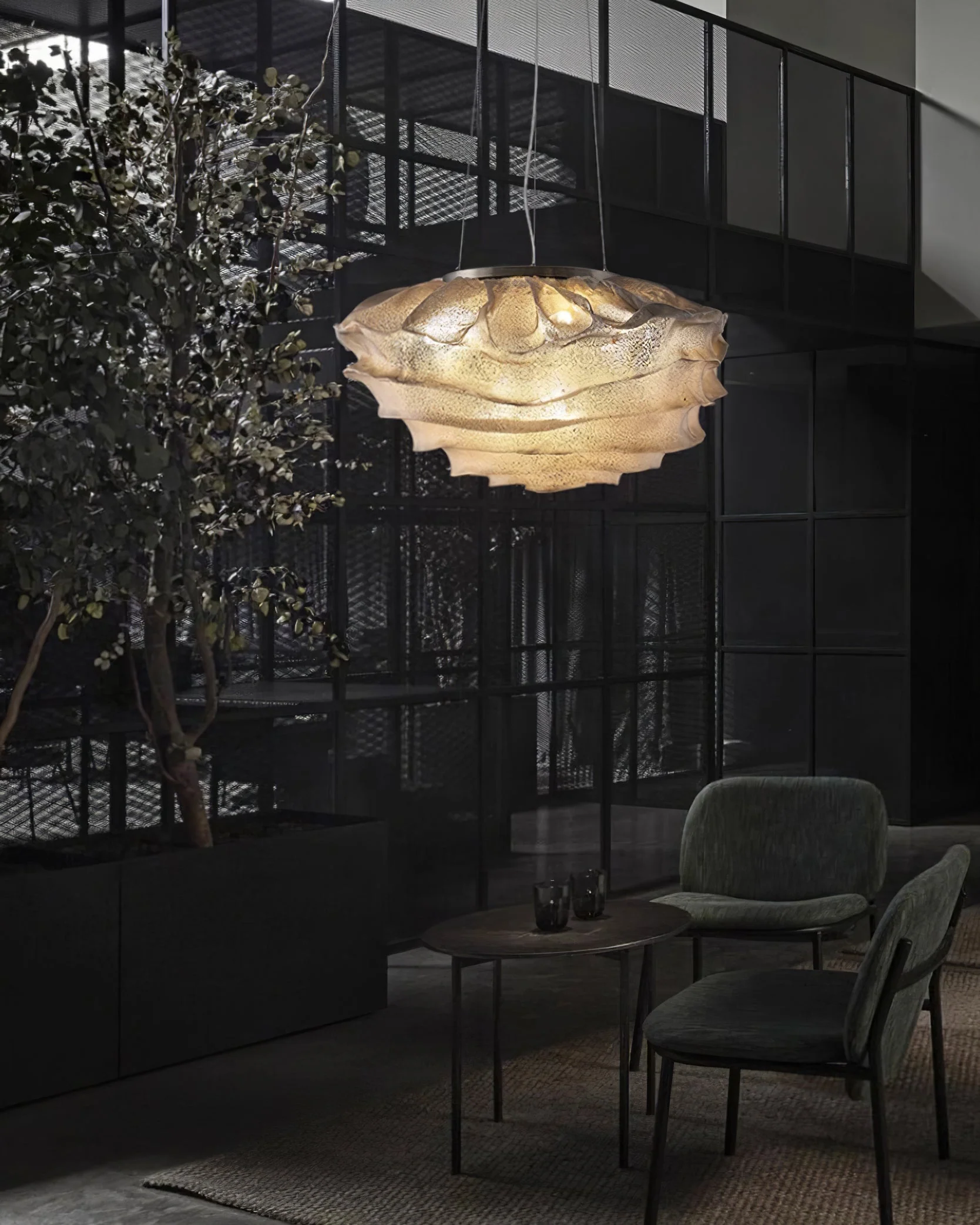 Wavern Steel Artistic Pendant Light - Image 12