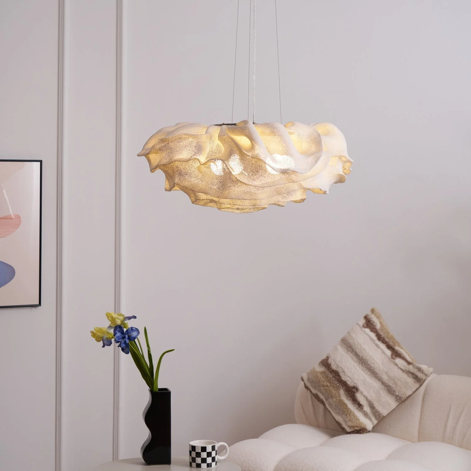 Wavern Steel Artistic Pendant Light - Image 13
