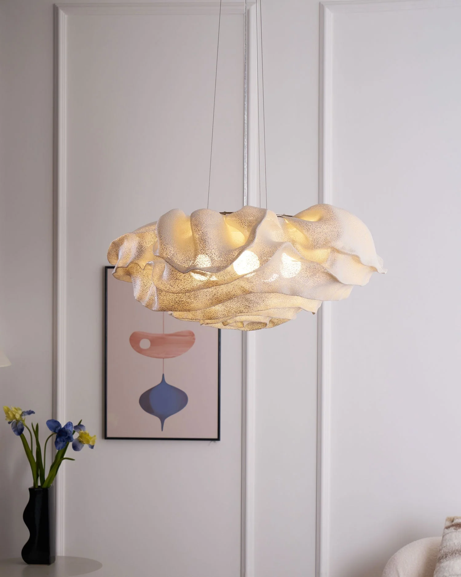 Wavern Steel Artistic Pendant Light - Image 5