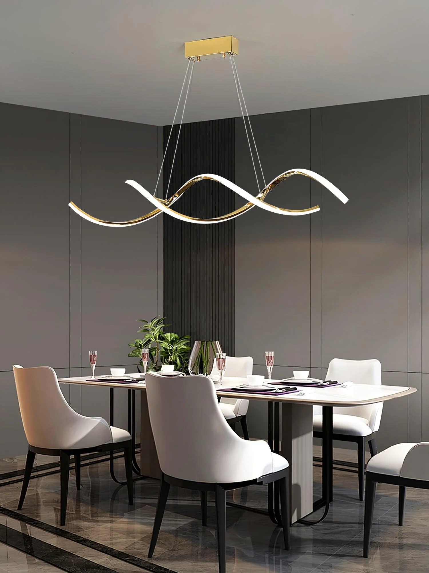 Wavora Gentle Waves Pendant Light - Image 24
