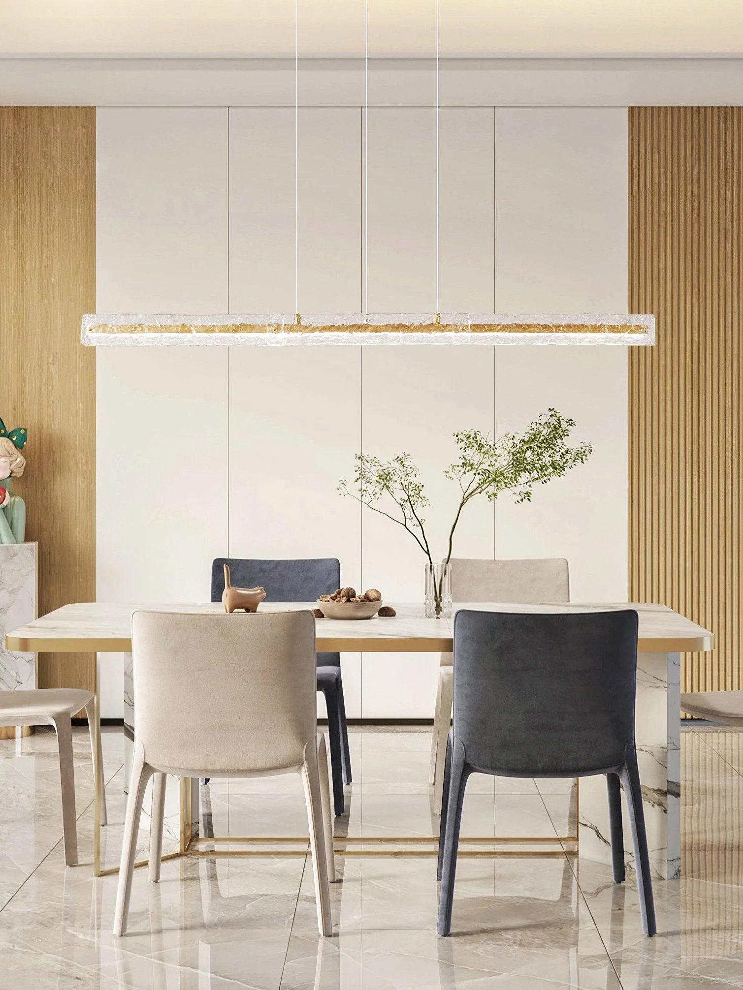 Welsey Linear Modern Pendant Light - Image 2