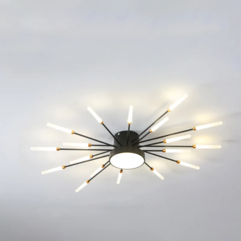 Wesley Modern Home Decoration Fireworks LED Ceiling Light - Image 7