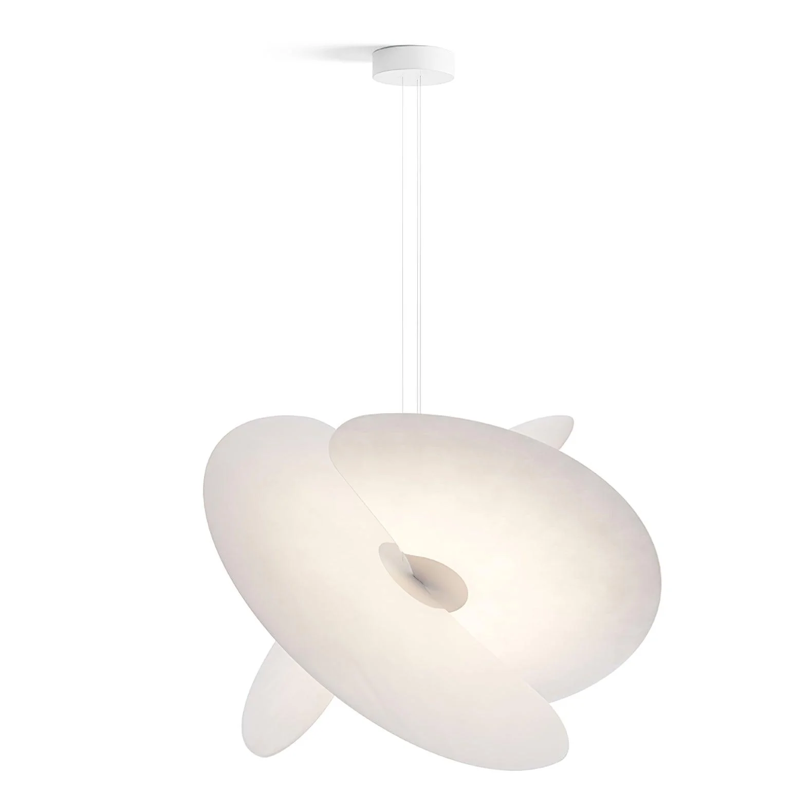 Whirl Modern Fabric Pendant Lamp - Image 13