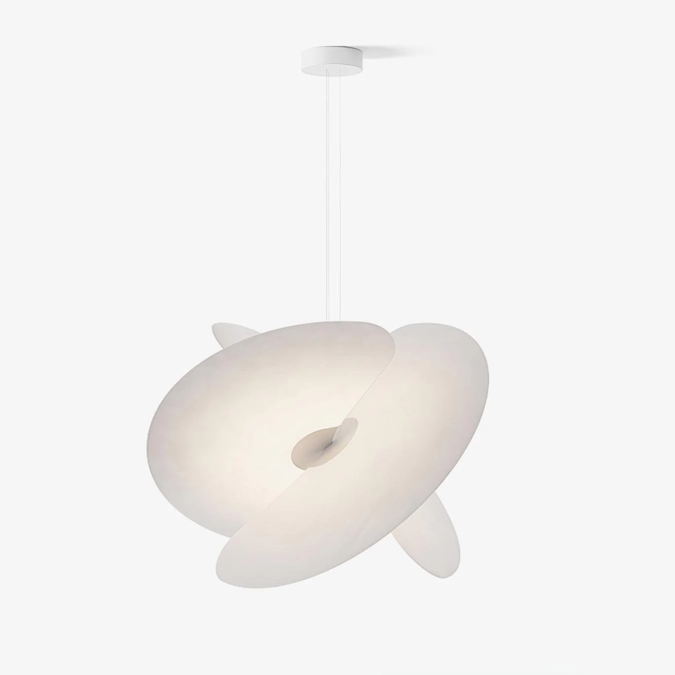 Whirl Modern Fabric Pendant Lamp - Image 39