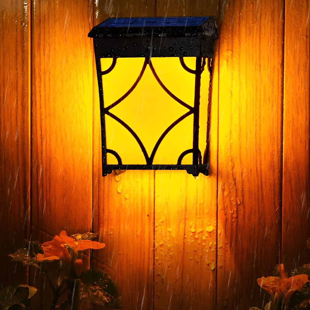 White LED RGB Intelligent Sensor ABS Outdoor Wall Lights - Image 4