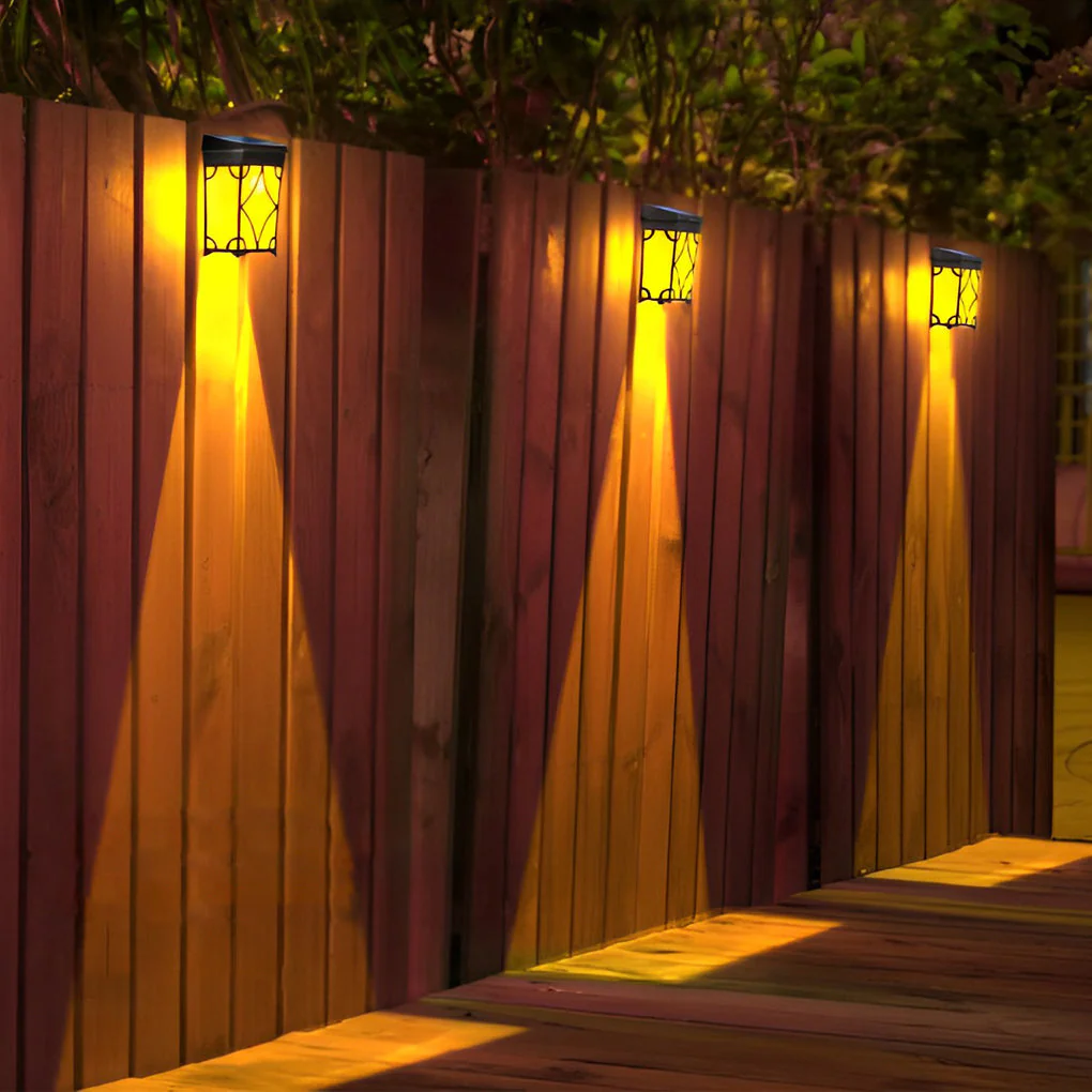White LED RGB Intelligent Sensor ABS Outdoor Wall Lights - Image 5