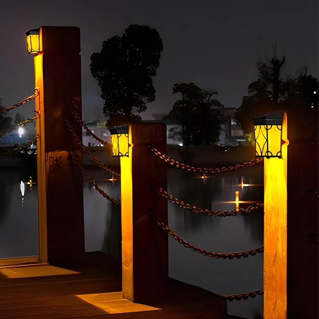 White LED RGB Intelligent Sensor ABS Outdoor Wall Lights - Image 7