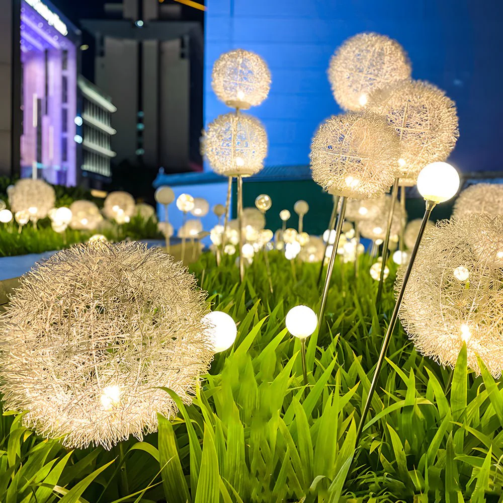 Wid Solar Dandelion LED Outdoor Pathway Light - Image 4