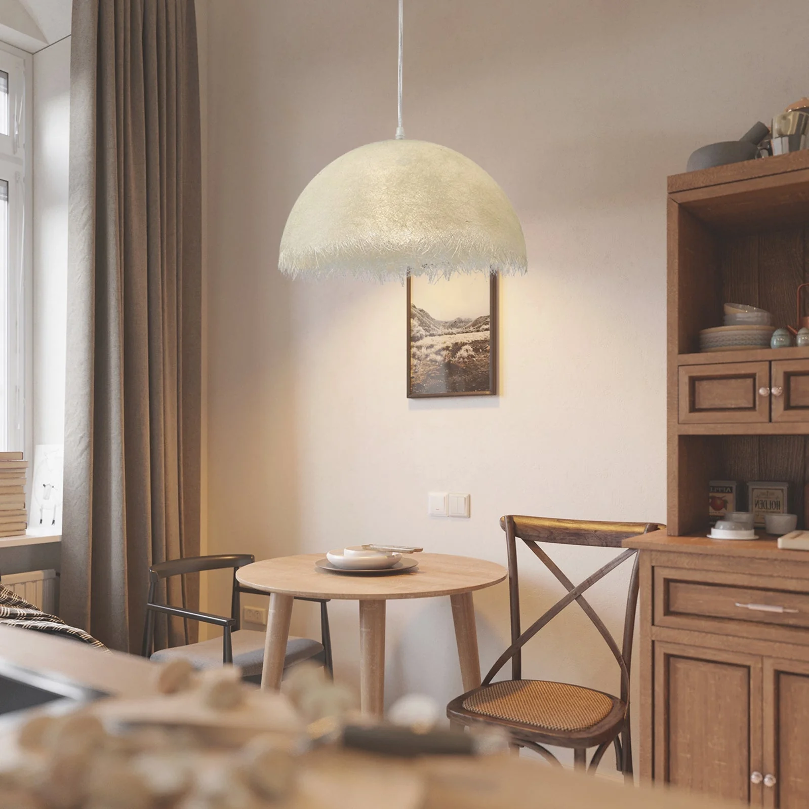 Willa Modern Epoxy Resin Pendant Light - Image 18