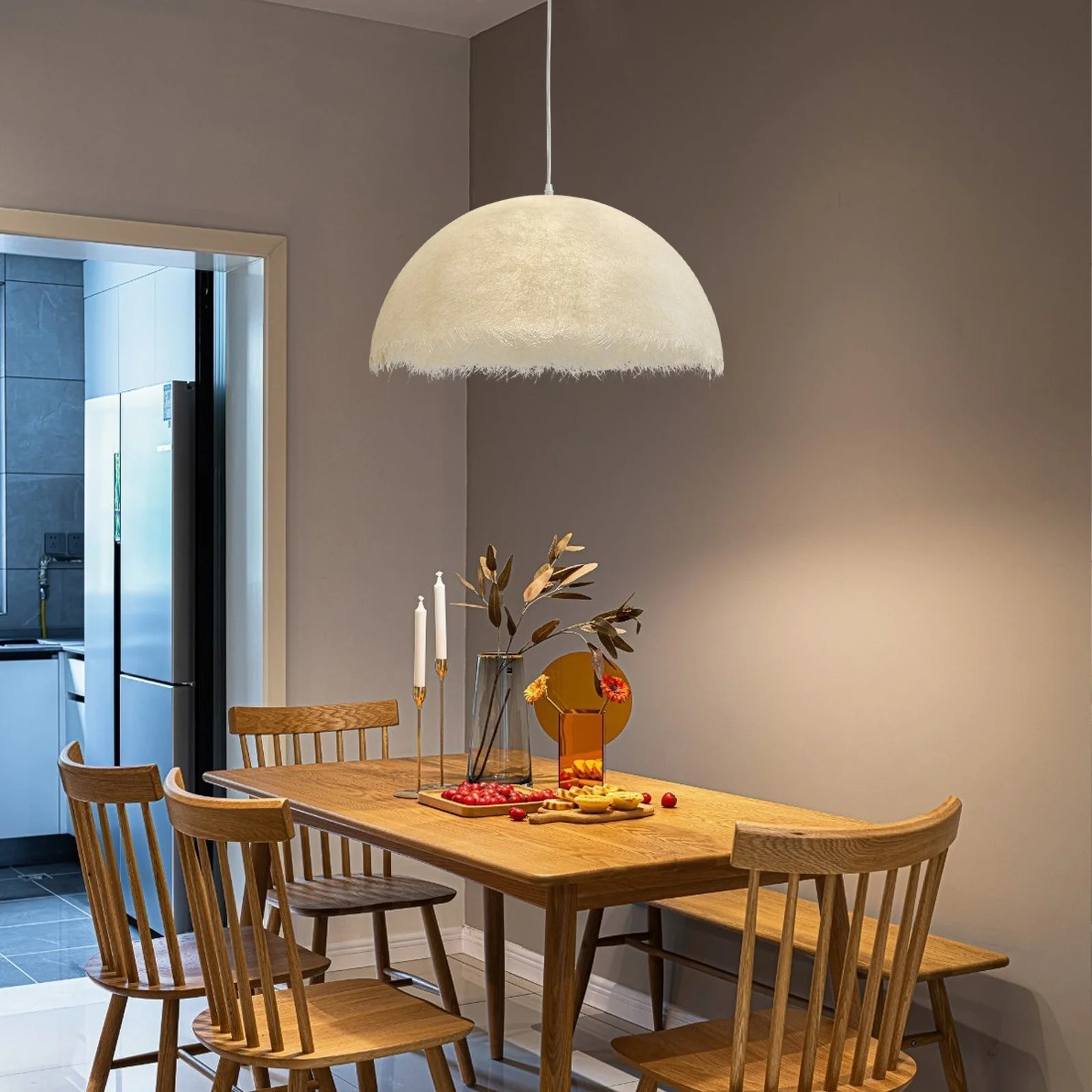 Willa Modern Epoxy Resin Pendant Light - Image 20