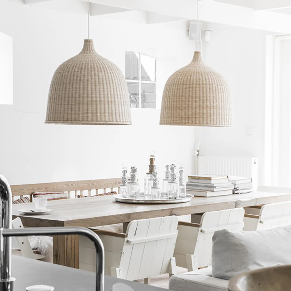 Willow Rustic Rattan Pandent Light - Image 20