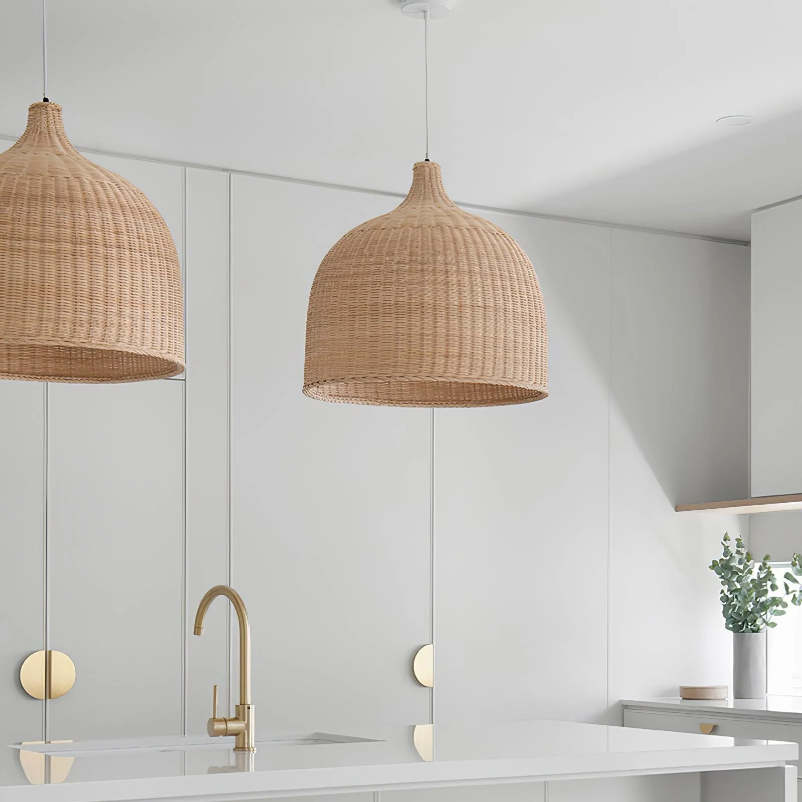 Willow Rustic Rattan Pandent Light - Image 28