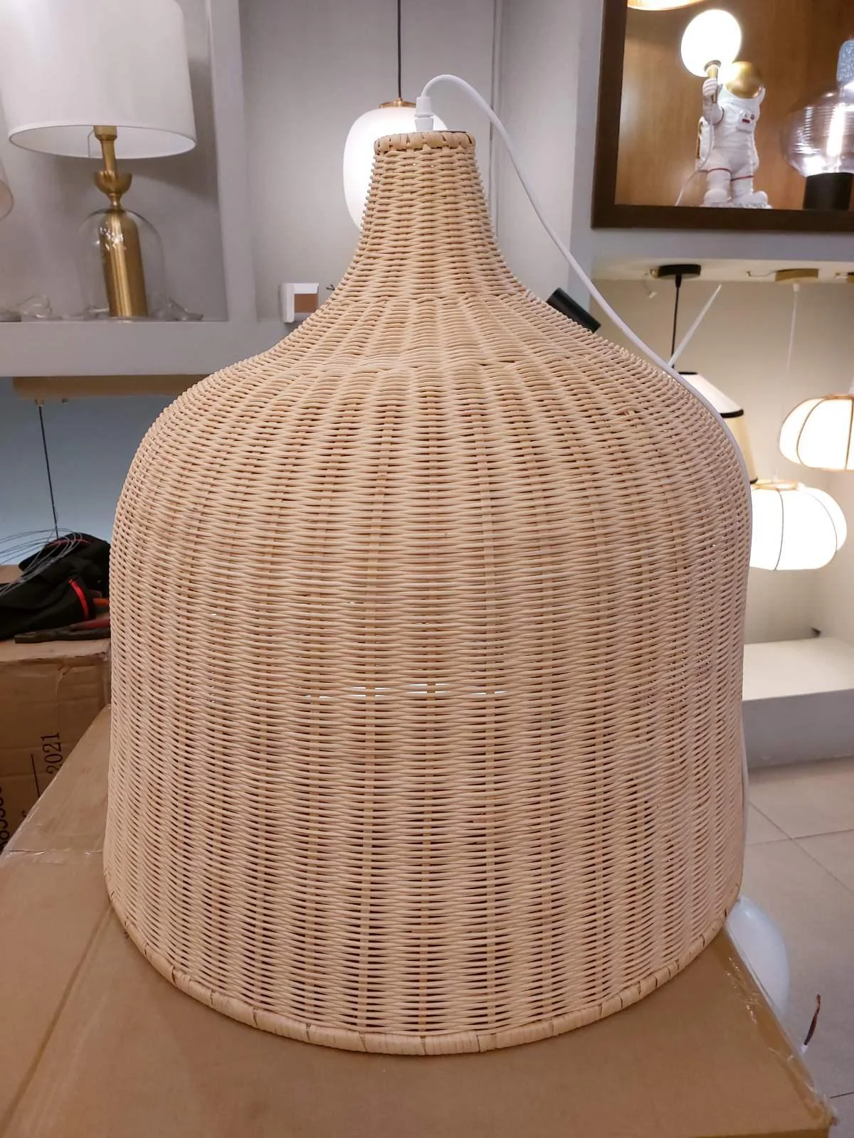Willow Rustic Rattan Pandent Light - Image 59