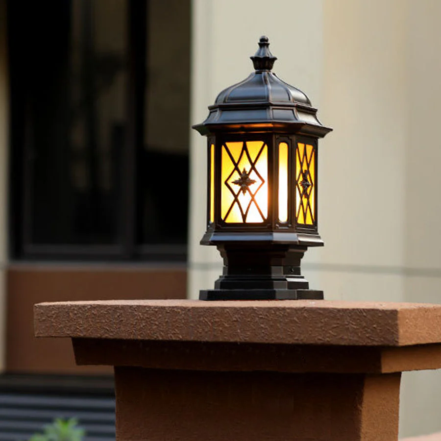 Wise Modern Waterproof Outside Pillar Lights - Image 6