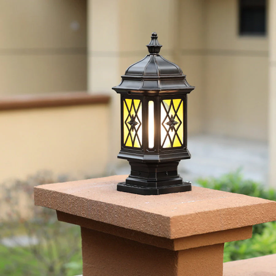 Wise Modern Waterproof Outside Pillar Lights - Image 8